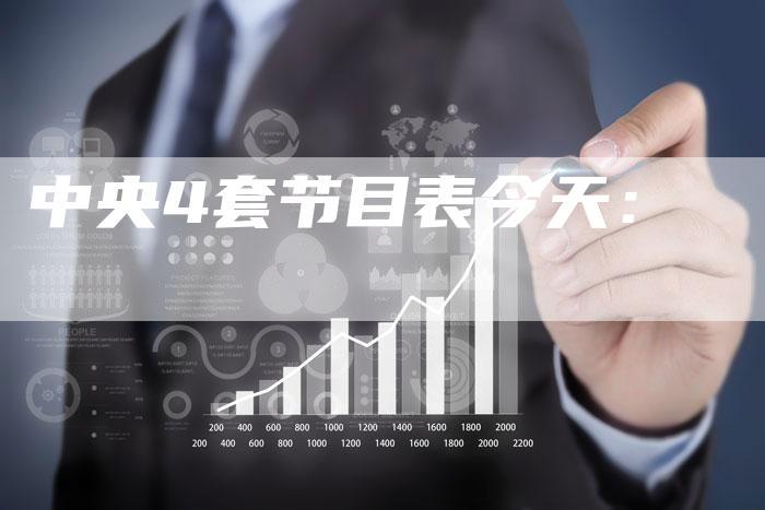 中央4套节目表今天:-新娱乐网首页
